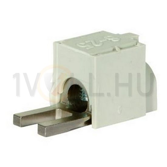 Betápkapocs villás sorolósínhez 25mm2-vezetőhöz(max.) AS/25-GN Pollmann - 2010103