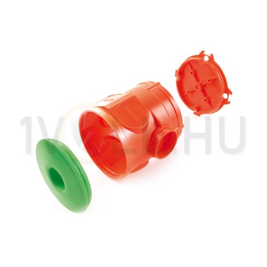 Betondoboz 1-es kerek 60mm-átmérő narancs műanyag csavarral GAD Dietzel - 026307