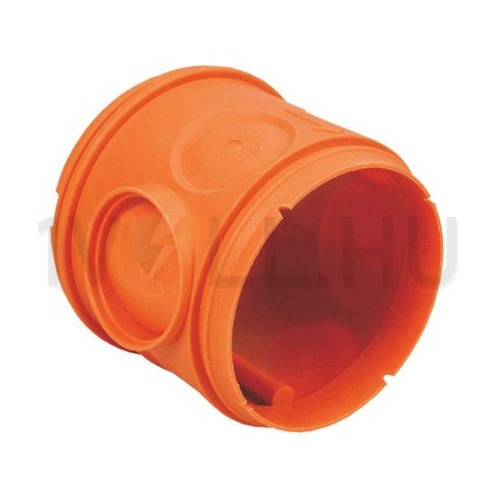 Betondoboz magas 1-es kerek 78mm x műanyag narancs KBT KOPOS - KBT-1_AB