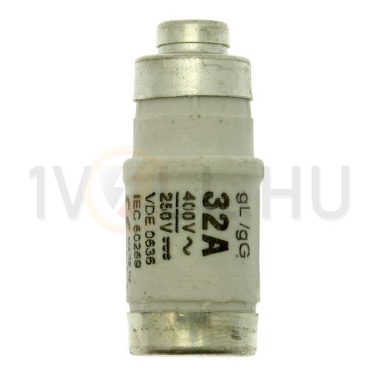 Biztosítóbetét Bussmann D02 32A gL/gG 400V fekete-színkód EATON - 32NZ02