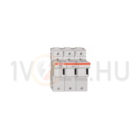 Biztosítós szakaszoló sorolható 22x58 3-pólus 100A 690V kalapsínre IP20 CMS22 MERSEN - E331135B (56035003)