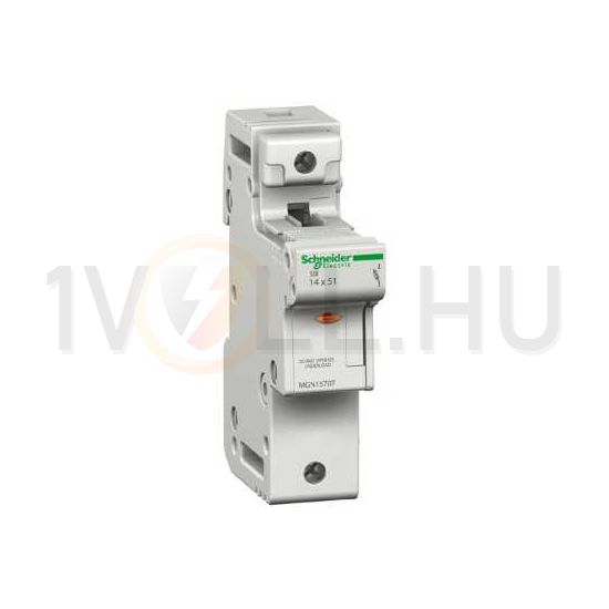 Biztosítós szakaszoló sorolható 50A 1P 14x51mm-betét 690V 1.5M kalapsínre Acti9 SBI Schneider - MGN15707