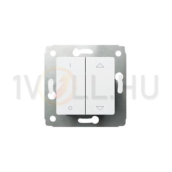 Cariva redőnymozgató R105 1P kapcsoló billentyűs fehér műanyag LEGRAND - 773604