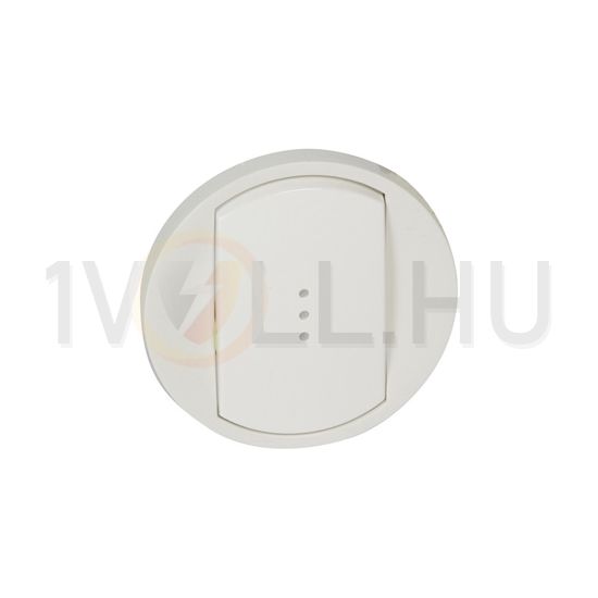 Céliane billentyű széles egyes kapcs/nyg.-hoz fehér üres-jel  jelzőfényes műanyag fényes LEGRAND - 068003