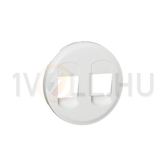 Céliane fedlap sztereó hangszórócsatlakozóhoz műanyag fehér címketartó nélkül LEGRAND - 068212