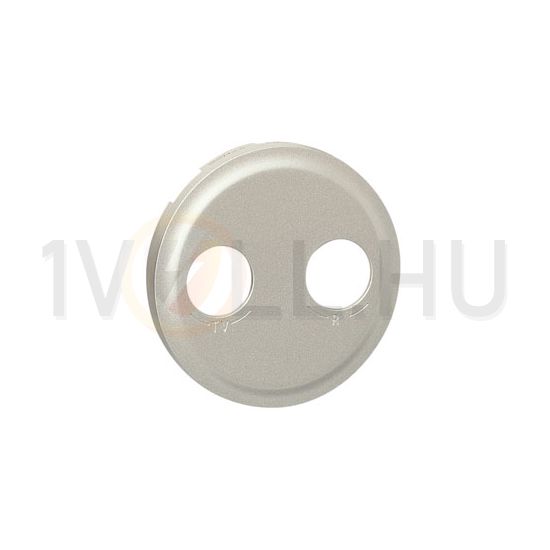 Céliane fedlap TV-R központi fedlap titán IP20 műanyag fényes bepattintás LEGRAND - 068583