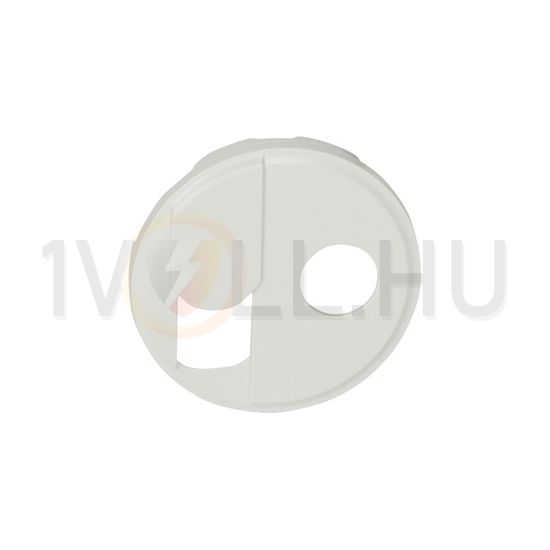 Céliane fedlap TV-RJ45 központi fedlap fehér IP20 műanyag fényes bepattintás LEGRAND - 068239