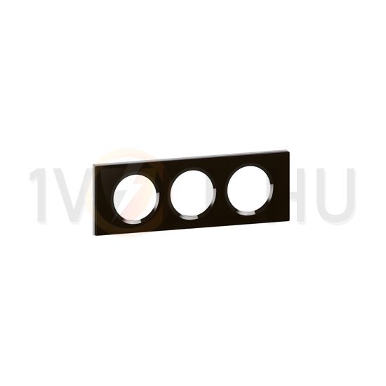 Céliane keret 3-as fekete vízszintes és függőleges üveg LEGRAND - 069303