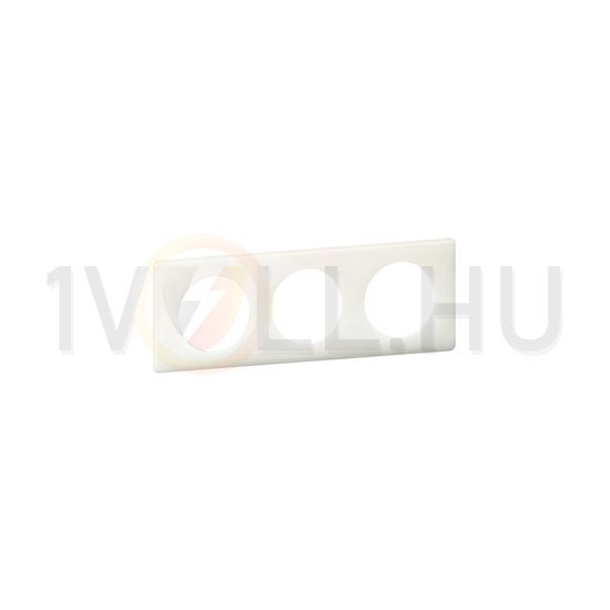 Céliane keret 3-as fényes fehér vízszintes és függőleges műanyag LEGRAND - 066633