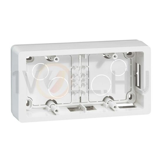 Céliane kiemelődoboz 1-es vízszintes és függőleges fehér műanyag IP2X LEGRAND - 080242