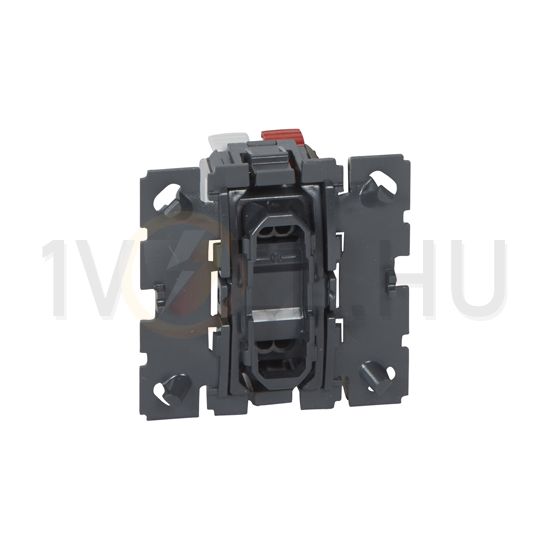 Céliane N106 nyomó betét 1- billentyűs 1v szürke IP20 süllyesztett dmax. műanyag LEGRAND - 067031