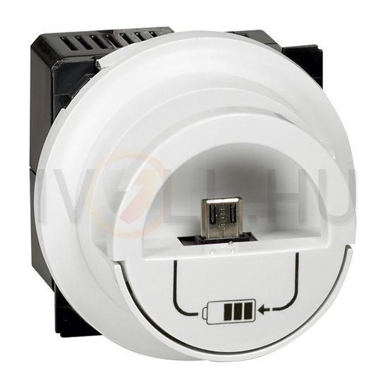 Céliane USB töltőaljzat A+A 2/ki 2400mA-max. 5V süllyesztett LEGRAND - 067462