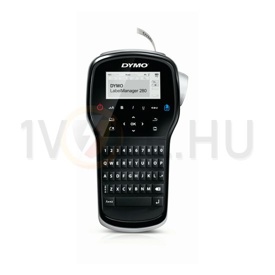 Címkenyomtató gép 6-9-12mm-szalaghoz elektronikus címkefeliratozó LabelManager LM 280 DYMO - S0968940