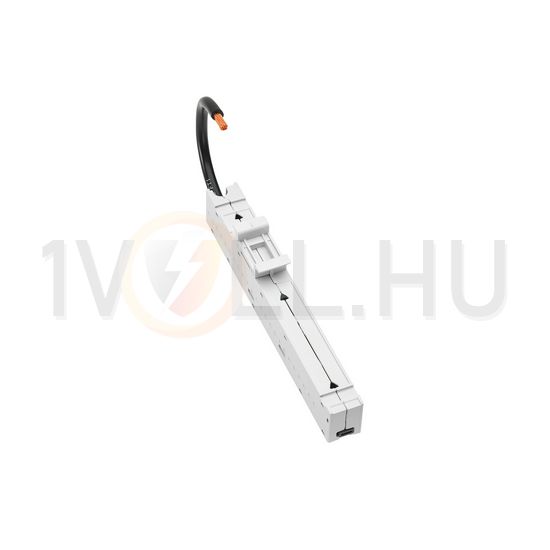 Csatlakozóadapter 1P (L2) 10mm2 kivezetéssel + 1db fix DIN sínnel 63A 18mm 1-sínnel EQUES CrossBoard Wöhner - 32308