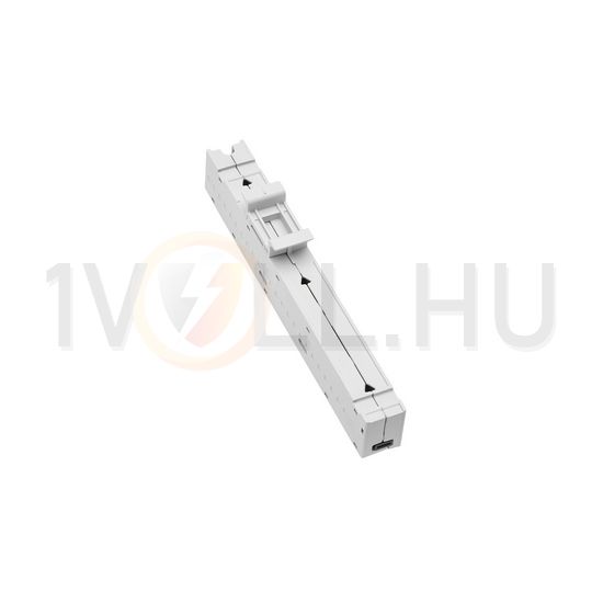 Csatlakozóadapter kivezetés nélkül + 1db fix DIN sínnel 18mm 1-sínnel EQUES CrossBoard Wöhner - 32311