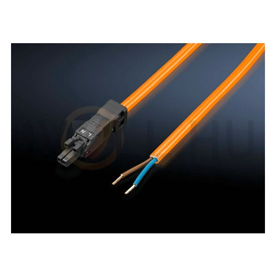 Csatlakozóvezeték LED -hez(5db) 2x 1.5mm2 3m profildugó- érvéghüvely SZ Rittal - 2500420