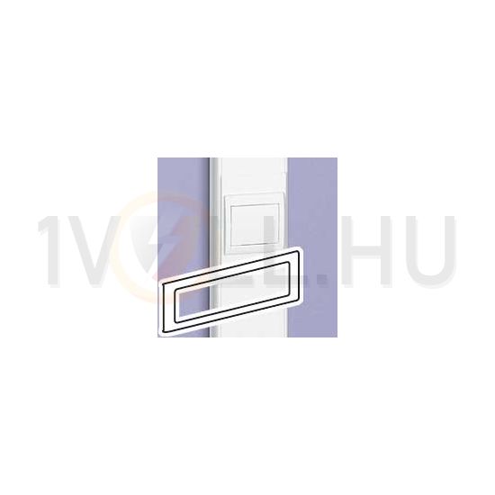 Csatorna-szerelvénykeret normál 130mm-fedélhez 4-egység kezeletlen műanyag DLP LEGRAND - 010944