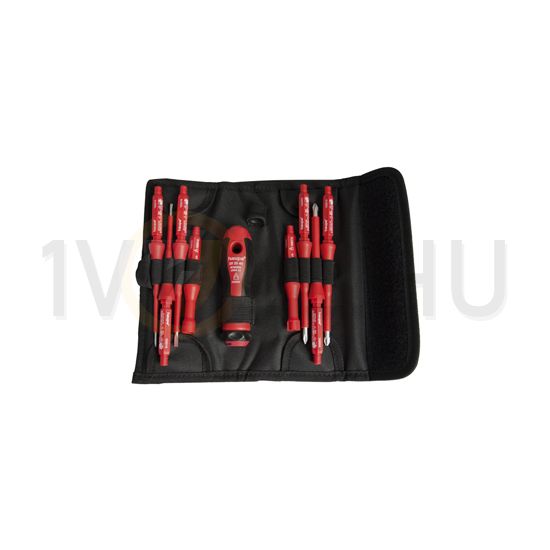 Csavarhúzó készlet cserélhető betétes 3xPH 3xlapos 10-darabos 1000V Haupa - 102000/PH