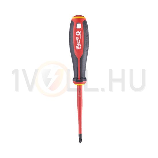 Csavarhúzó keresztfejű szerelvényező PZ 2 egyenes 100mm-penge szigetelt Tri-LobePZ Milwaukee - 4932478736