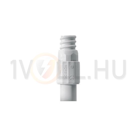 Csőadapter MÜII20 - Diflex d16mm-gégecsőhöz UV-álló egyenes műanyag RK GEWISS - DX43320