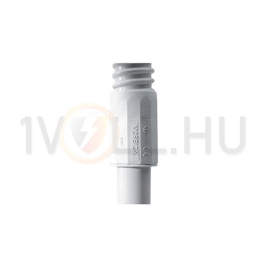 Csőadapter MÜII40 - Diflex d40mm-gégecsőhöz UV-álló egyenes műanyag RK GW FIT GEWISS - DX43440