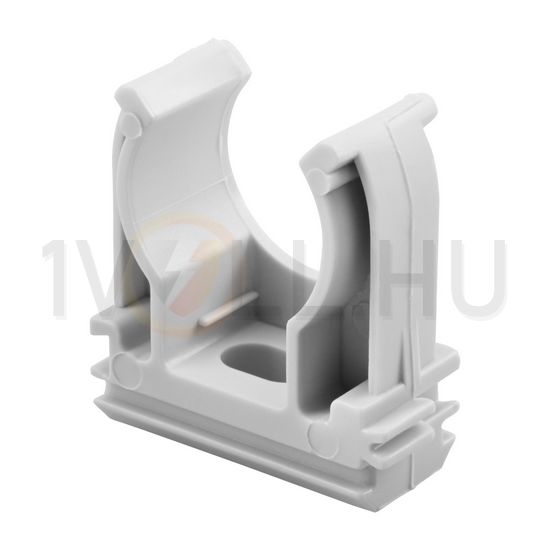 Csőbilincs MÜII 25mm-csőátmérőhöz műanyag 1-csőhöz szürke sorolható GW FIT GEWISS - GW50603