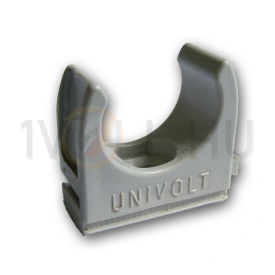 Csőbilincs (MÜII) világosszürke 20mm-csőátmérőhöz műanyag 1-csőhöz sorolható CL 20 Dietzel - 082178