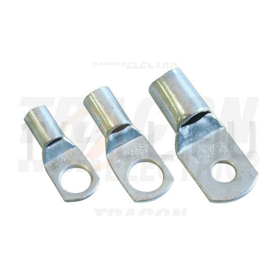 Csőkábelsaru réz 70mm2 8M/csavar ónozott gyűrűs-alakú TRACON - CL70-8