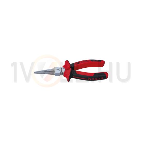 Csőrös fogó piros-fekete 160mm szigetelt 1000V Haupa - 211216