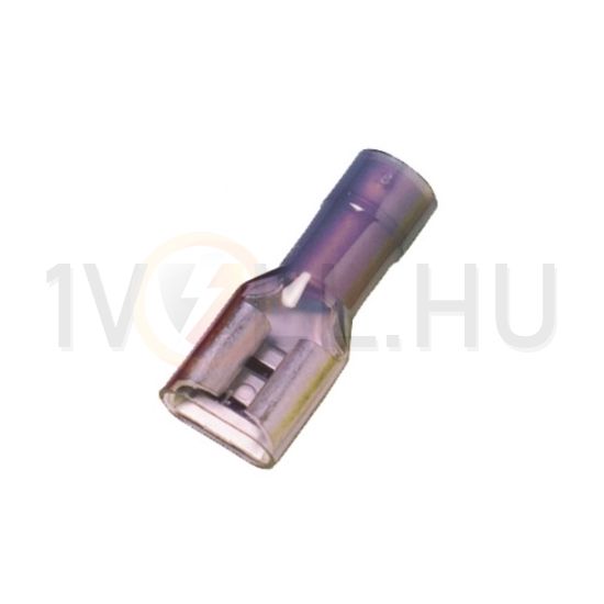 Csúszósaru 22mm hüvely teljesen szigetelt kék lapos 6,3x0,8 mm réz LIF 2,5F638 RF Weidmüller - 9200650000