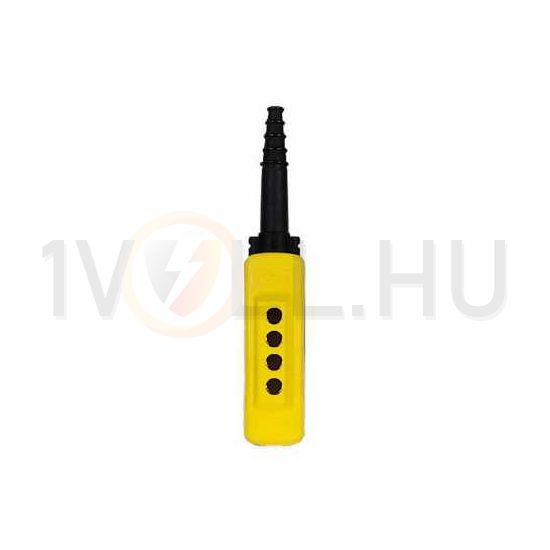 Darukapcsoló ház 4-pozíció IP65 műanyag sárga vezérlőáramköri Harmony XAC Schneider - XACA04