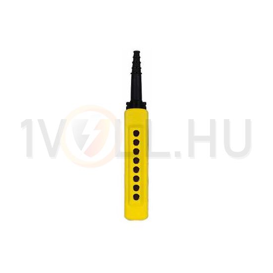 Darukapcsoló ház 8-pozíció IP65 műanyag sárga vezérlőáramköri Harmony XAC Schneider - XACA08