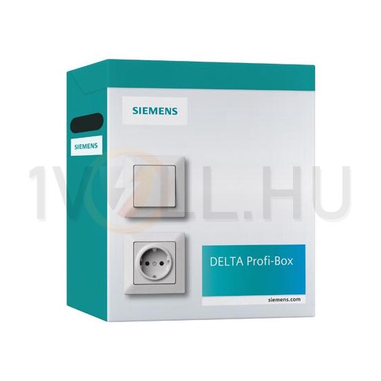 Delta 106 váltókapcsoló fehér süllyesztett rugós IP20 billentyű/gomb 5TA SIEMENS - 5TA2156-0KA