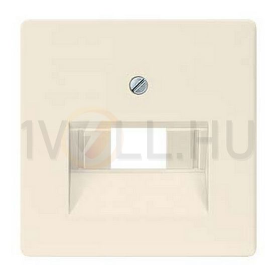 Delta fedlap RJ45/RJ11 adatcsatlakozóhoz műanyag címketartó nélkül elektrofehér SIEMENS - 5TG2543