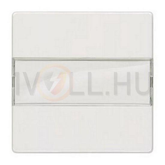 Delta I-System billentyű titánfehér egyes kapcs/nyg.-hoz fehér üres-jel  címketartós IP20 SIEMENS - 5TG6210