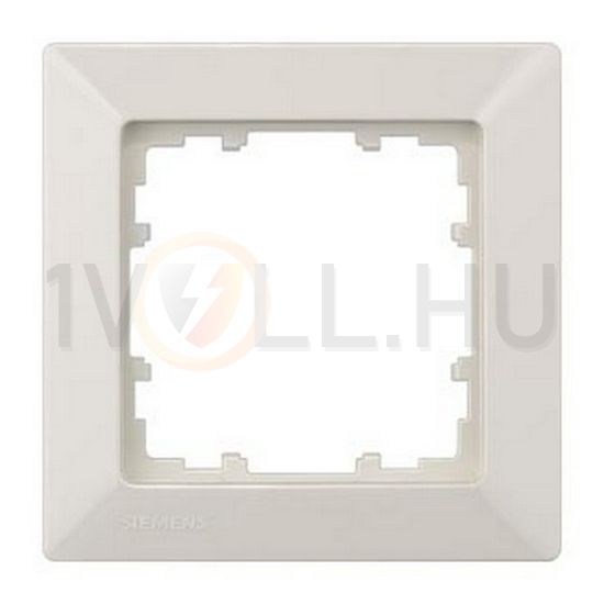 Delta Line 5TG keret 1-es elektrofehér vízszintes és függőleges műanyag SIEMENS - 5TG2581-0