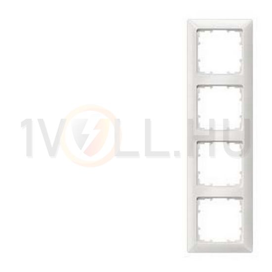 Delta Line 5TG keret 4-es titánfehér vízszintes és függőleges műanyag SIEMENS - 5TG2554-0