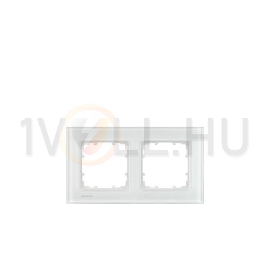Delta Miro 5TG keret 2-es fehér vízszintes és függőleges üveg SIEMENS - 5TG1202-1
