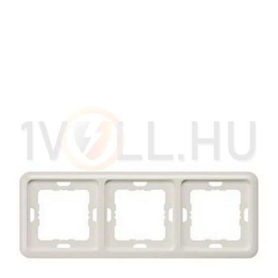 Delta Profil 5TG keret 3-as ezüst vízszintes és függőleges műanyag SIEMENS - 5TG1773