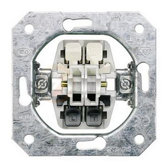 Delta redőnymozgató elektr.zárral 2P betét 2P nyomógomb billentyűs 5TA SIEMENS - 5TA2114