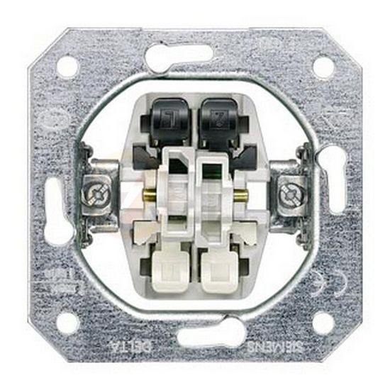 Delta sorozatkapcsoló betét süllyesztett rugós IP20 billentyű/gomb 5TA SIEMENS - 5TA2155