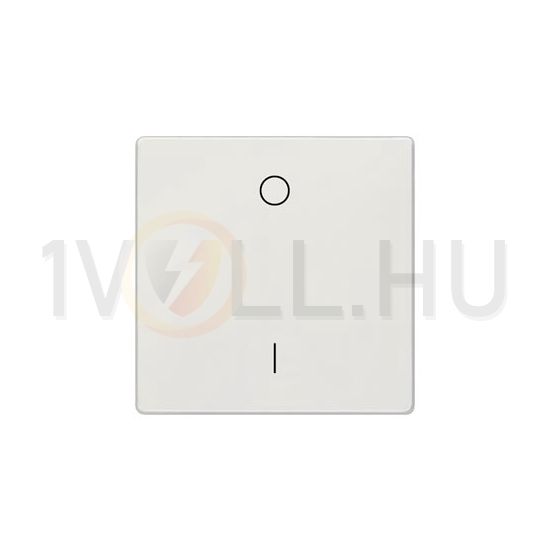 Delta Style billentyű I/O titánfehér egyes kapcs/nyg.-hoz fehér 0 és 1 szám-jel IP20 5TG SIEMENS - 5TG7142
