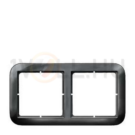 Delta Vita 5TG keret 2-es fém színű vízszintes és függőleges műanyag SIEMENS - 5TG1152