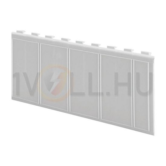 DIN modultakaró kiselosztókhoz 4,5M szürke műanyag szürke 4.5M 81mm x 47mm x 44 CEP GEWISS - GW40423