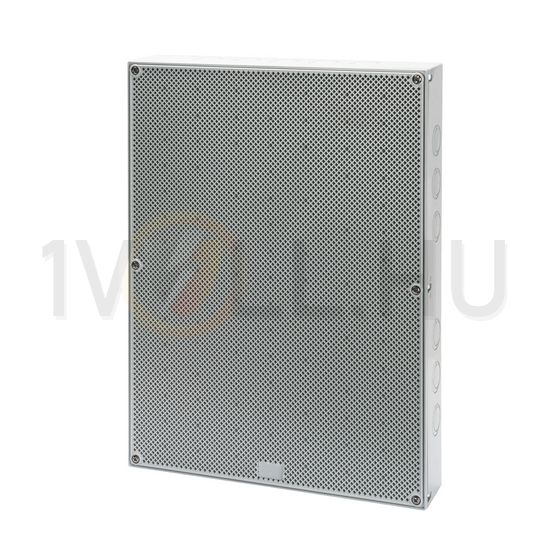 Doboz falonkívüli méhsejtrácsos d23/29 műanyag 300mm x 400mm-hossz 120mm IP41 szürke 42TV GEWISS - GW42010