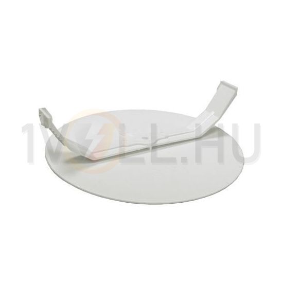 Dobozfedél süllyesztett kerek 65mm-dobozátmérőhöz rugós fehér műanyag 68mm-átmérő BUDVILL - T 303 05