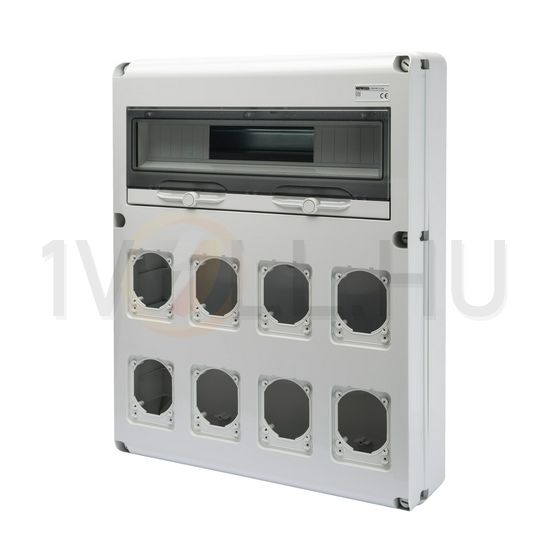 Dugaszoló kiselosztó 8-dugaljhellyel 68Q-DIN GEWISS - GW68013N