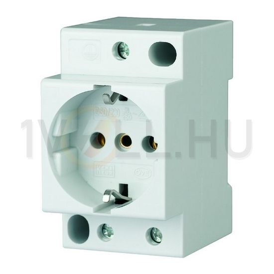 Dugaszolóaljzat 2P+F sínre sorolható 250V AC 16A földelt 2.5M Z-SD230 EATON - 266875