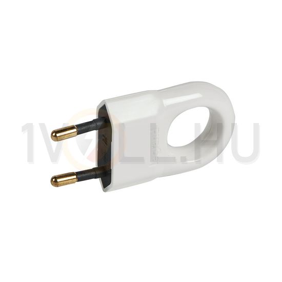 Dugvilla EURO 2P 2.5A egyenes 230V fehér műanyag csavaros IP20 LEGRAND - 050310