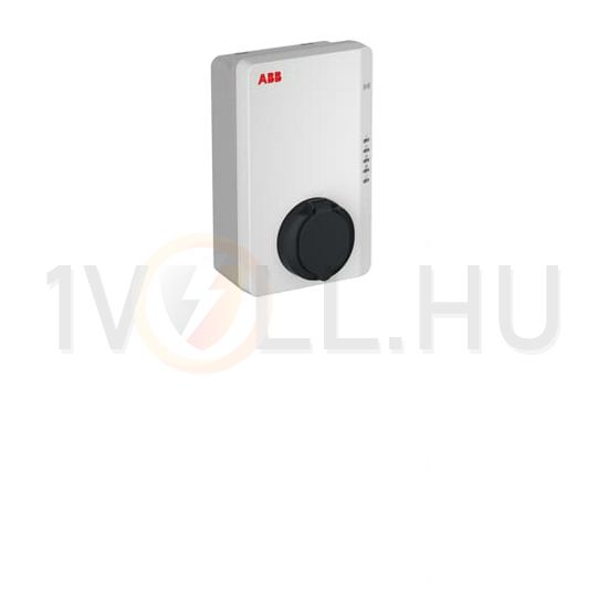 E-autó töltő WiFi Bluetooth 1-fázis 1x 7.4kW fali 1xT2aljzat IP54 műanyag Terra AC-W7-T-0 ABB - 6AGC081278